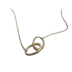 Tiffany and Co. 1837 Elsa Peretti Double Loop Necklace 15"